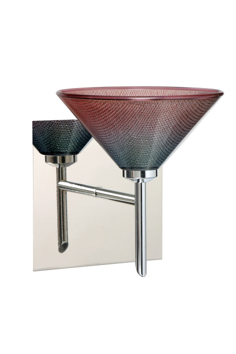 Besa 1SW-117691-CR-SQ One Light Wall Sconce, Chrome