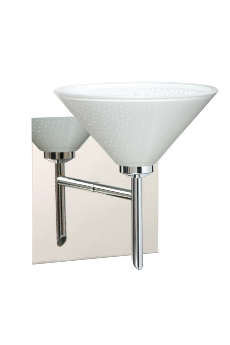 Besa 1SW-282453-CR-SQ One Light Wall Sconce, Chrome