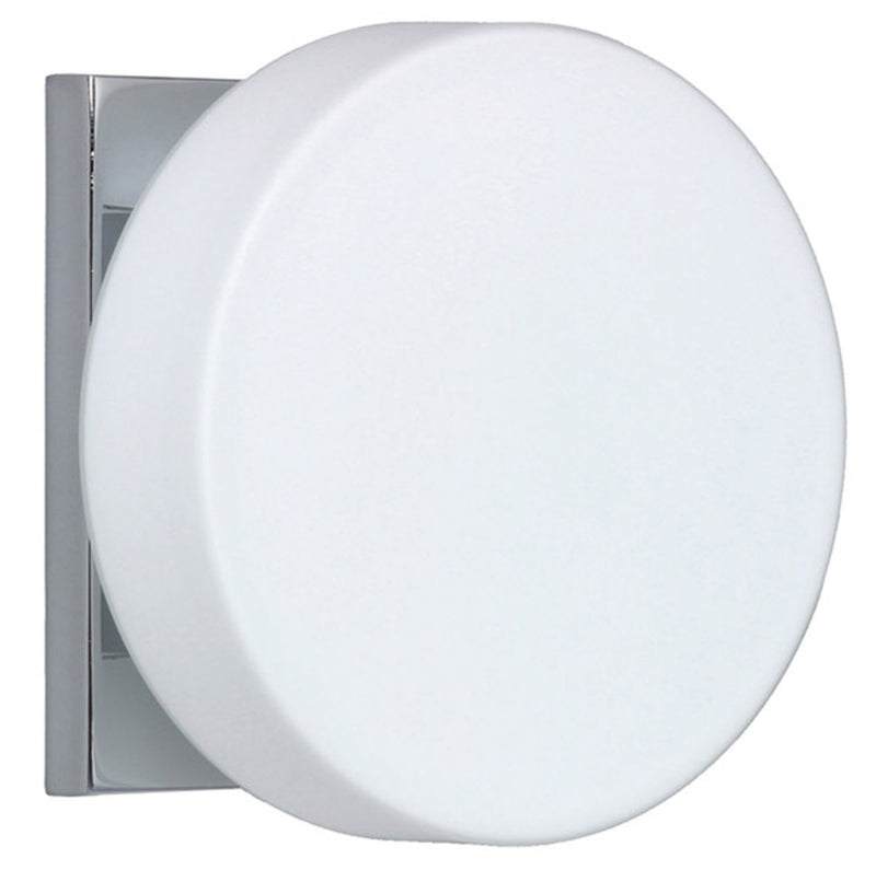 Besa 1WS-773807-CR One Light Wall Sconce, Chrome
