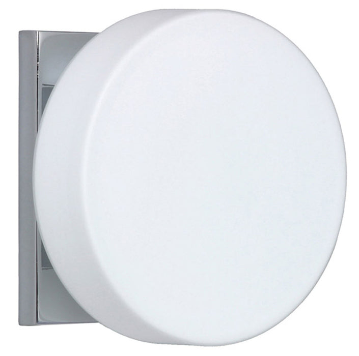 Besa 1WS-773807-CR One Light Wall Sconce, Chrome
