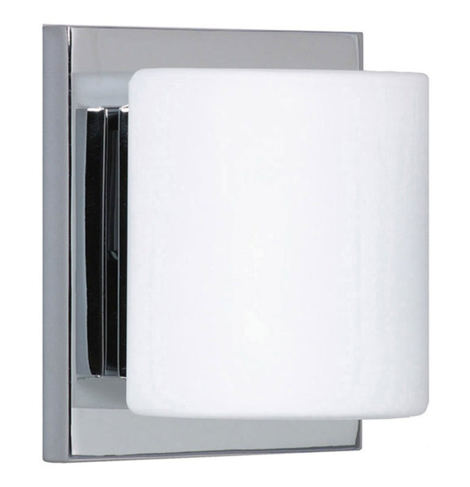 Besa 1WS-787307-CR One Light Wall Sconce, Chrome