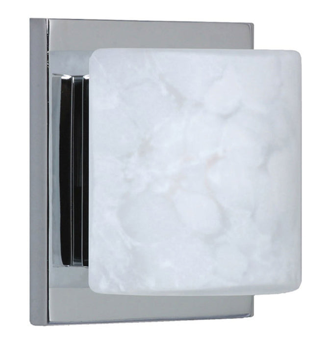 Besa 1WS-787319-CR One Light Wall Sconce, Chrome