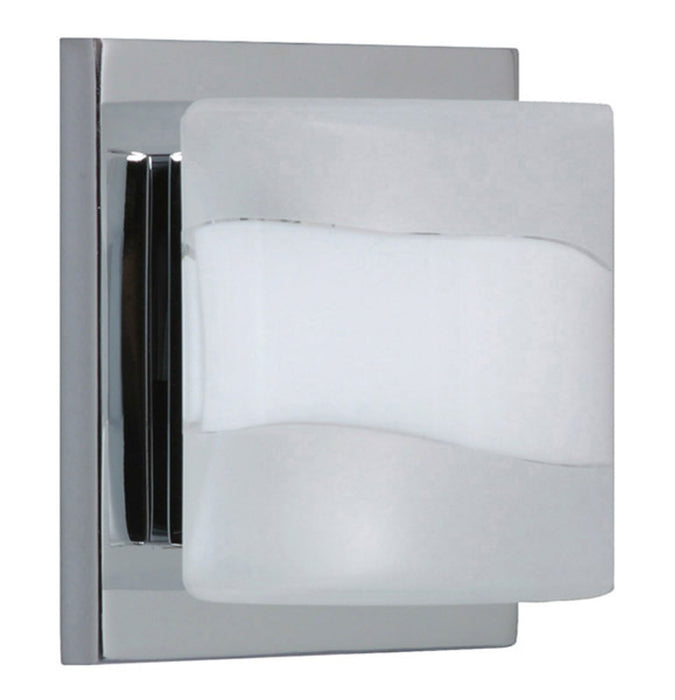 Besa 1WS-787399-CR One Light Wall Sconce, Chrome