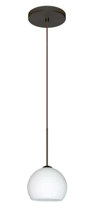 Besa 1XT-565807-BR One Light Pendant, Bronze
