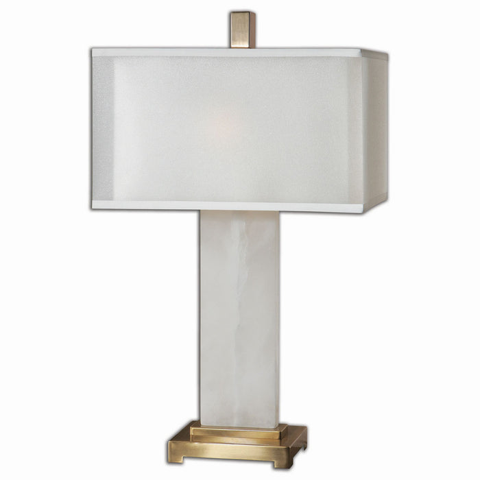 Uttermost 26136-1 Two Light Table Lamp, Coffee Bronze