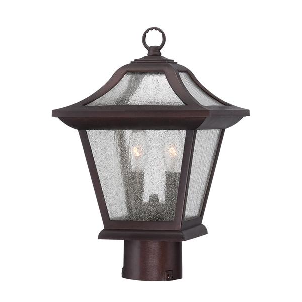 Acclaim Lighting 39017ABZ Two Light Post Mount, Architectural Bronze