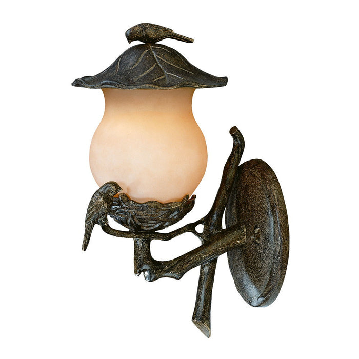 Acclaim Lighting 7551BC/CH Two Light Wall Sconce, Black Coral