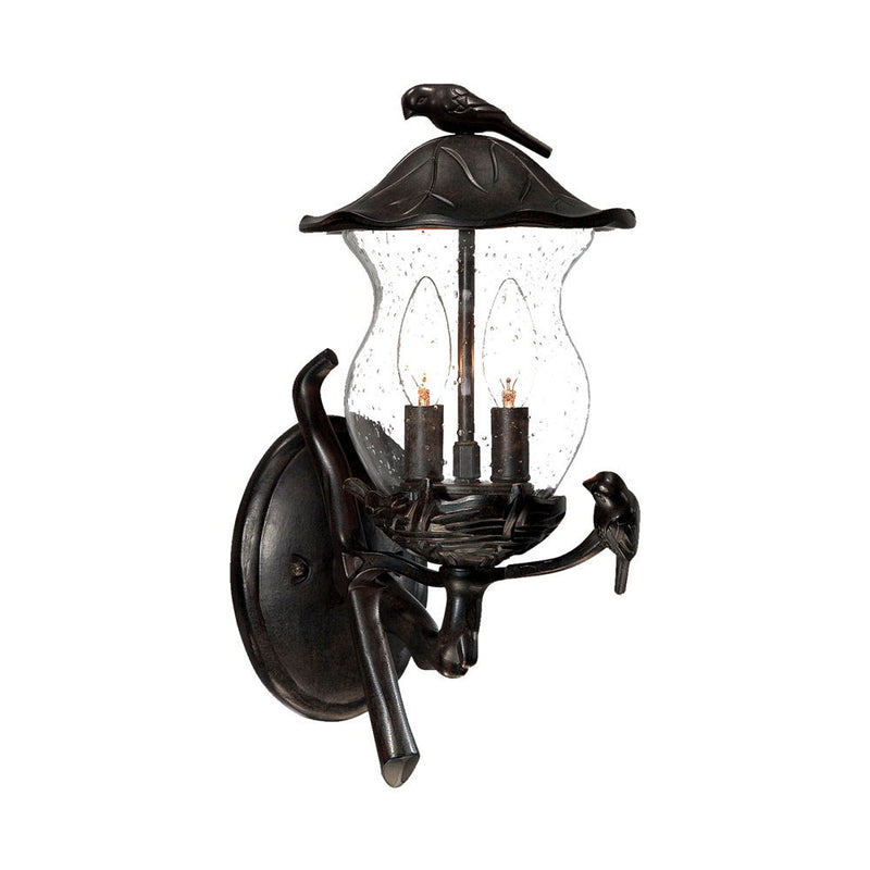 Acclaim Lighting 7551BC/SD Two Light Wall Sconce, Black Coral