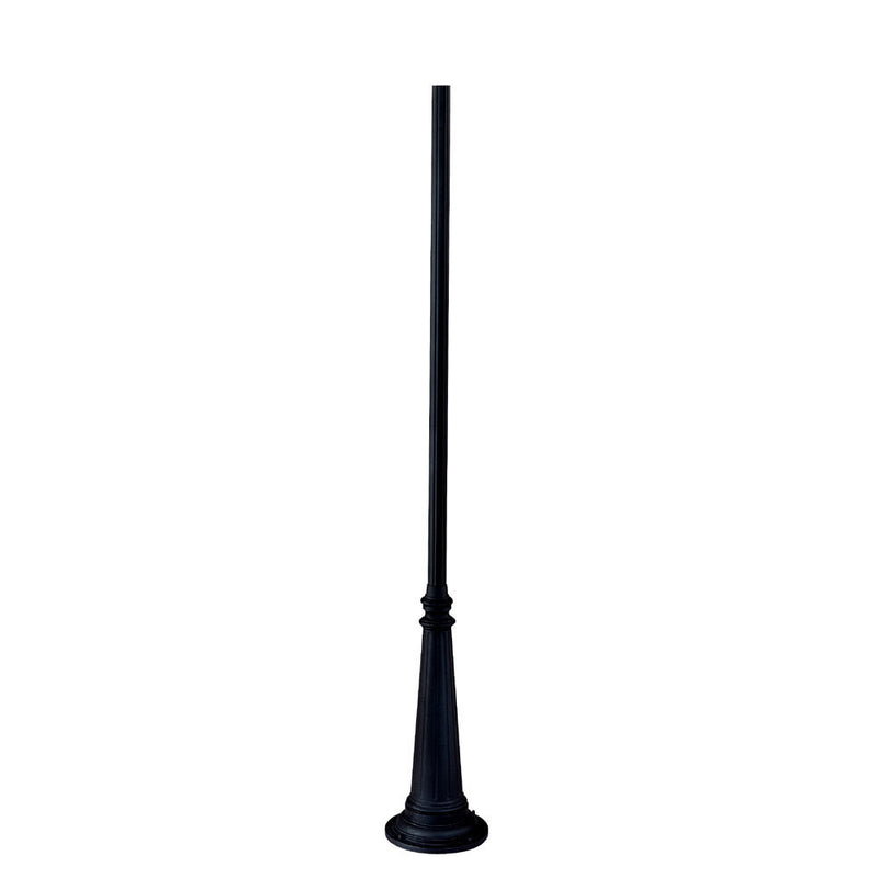 Acclaim Lighting C10BK Surface Mount Post, Matte Black