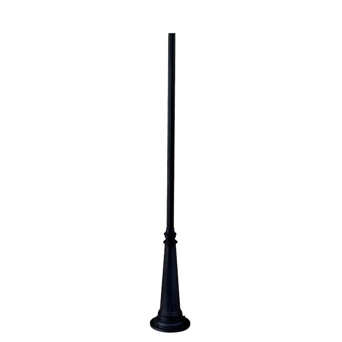 Acclaim Lighting C10BK Surface Mount Post, Matte Black