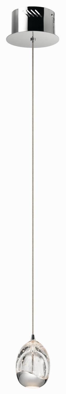 Kichler 83378 LED Mini Pendant, Chrome