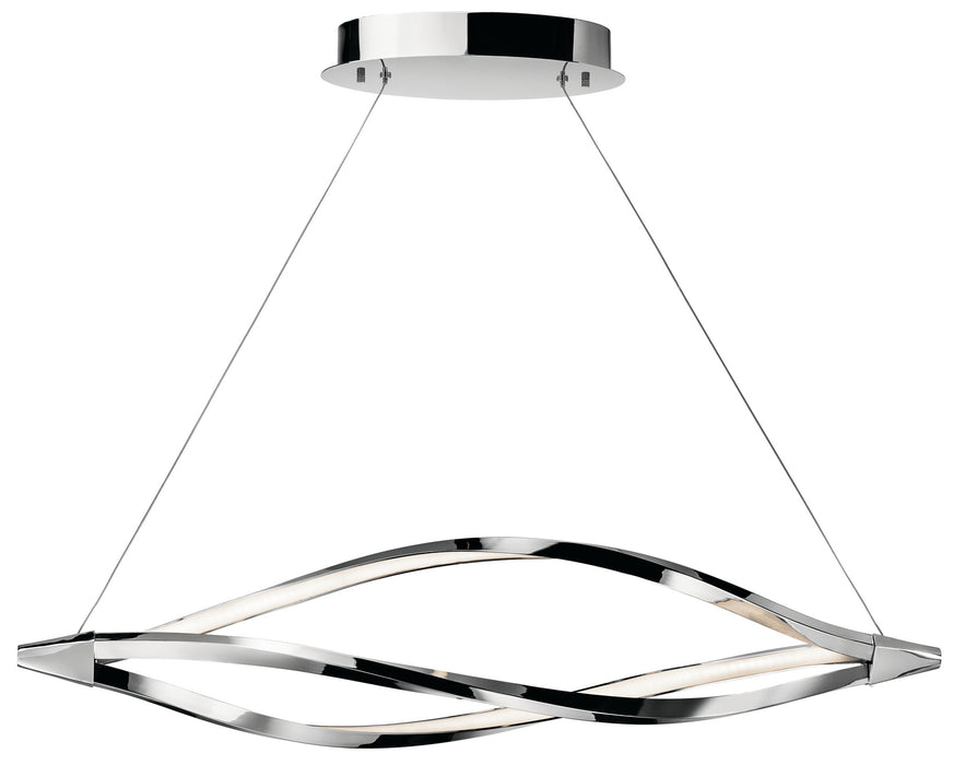 Kichler 83386 LED Chandelier, Chrome