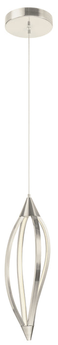 Kichler 83392 LED Mini Pendant, Brushed Nickel