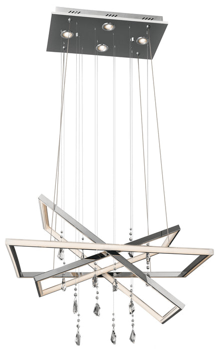 Kichler 83450 LED Chandelier, Chrome