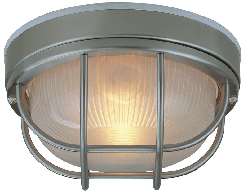 Craftmade Z395-SS One Light Flushmount, Stainless Steel