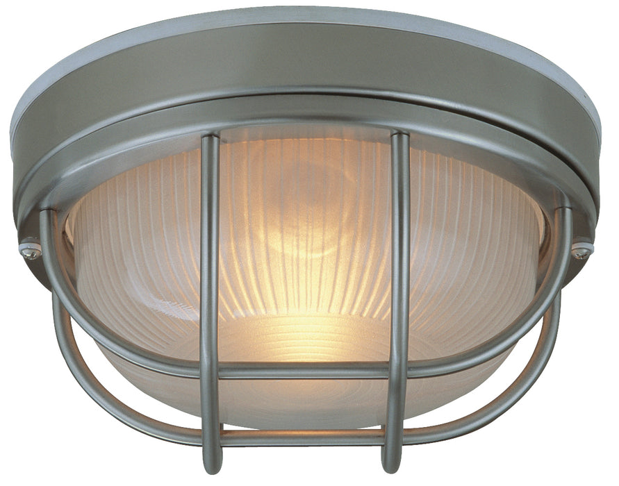 Craftmade Z395-SS One Light Flushmount, Stainless Steel