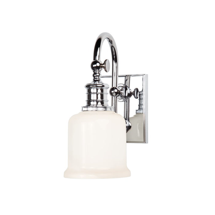 Hudson Valley 1971-PC One Light Bath Bracket, Polished Chrome
