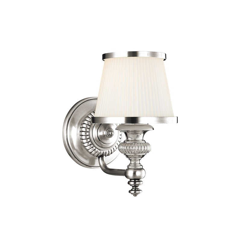 Hudson Valley 2001-PN One Light Bath Bracket, Polished Nickel