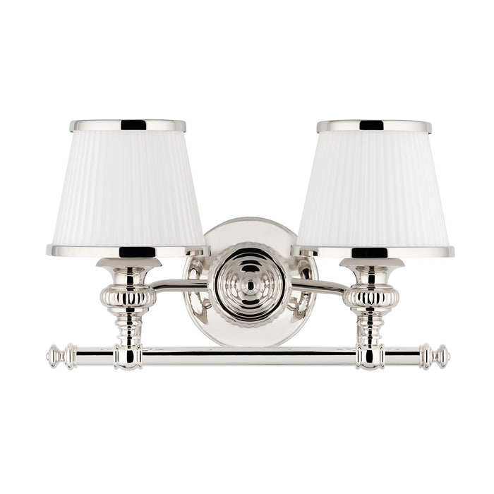 Hudson Valley 2002-PN Two Light Bath Bracket, Polished Nickel