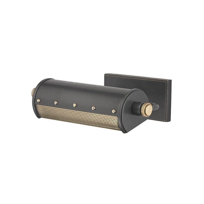 Hudson Valley 2100-AOB One Light Picture Light, Aged Old Bronze