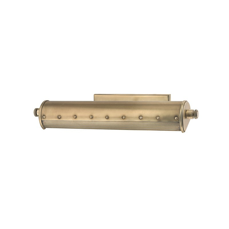 Hudson Valley 2118-AGB Two Light Picture Light, Aged Brass