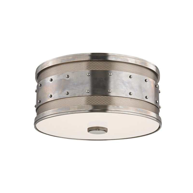 Hudson Valley 2202-HN Two Light Flush Mount, Historic Nickel