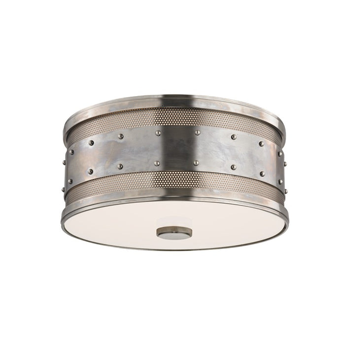 Hudson Valley 2202-HN Two Light Flush Mount, Historic Nickel