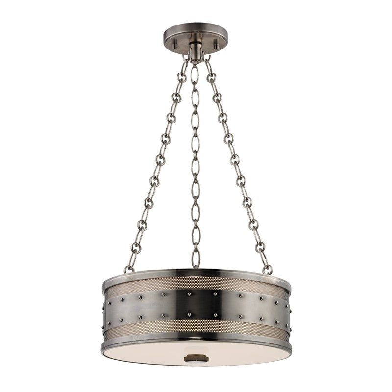 Hudson Valley 2216-HN Three Light Pendant, Historic Nickel