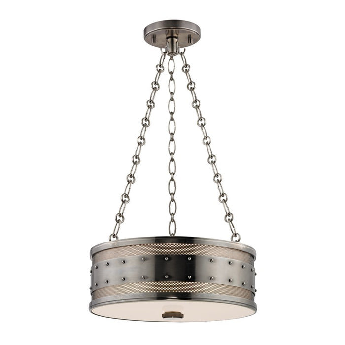 Hudson Valley 2216-HN Three Light Pendant, Historic Nickel