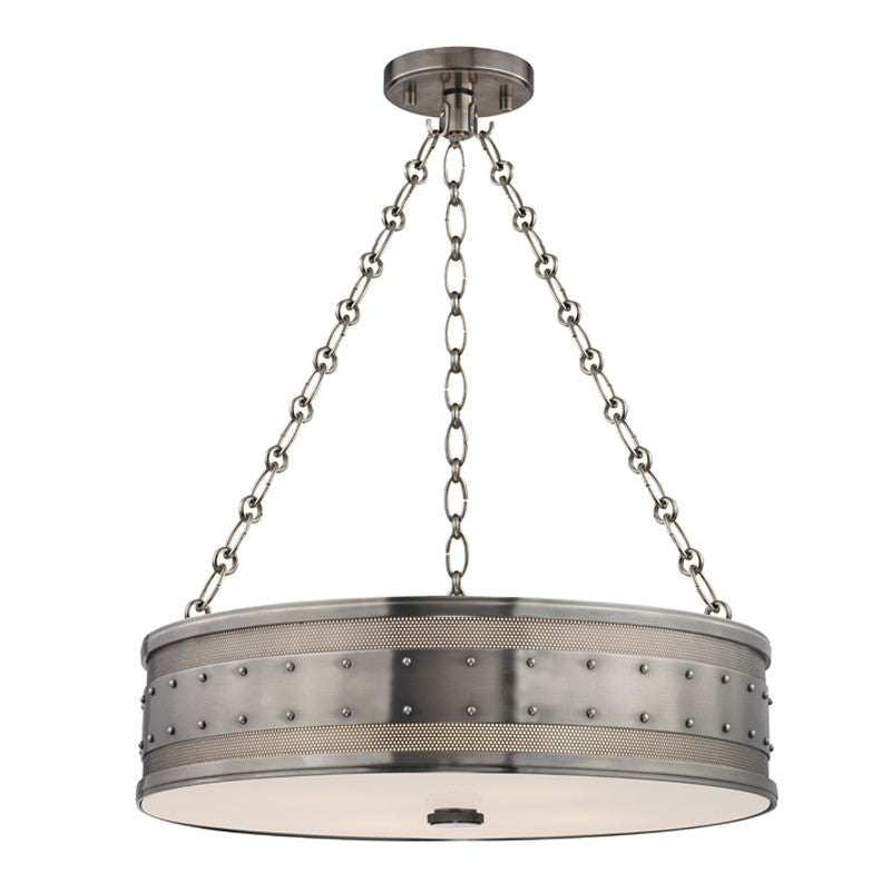 Hudson Valley 2222-HN Four Light Chandelier, Historic Nickel