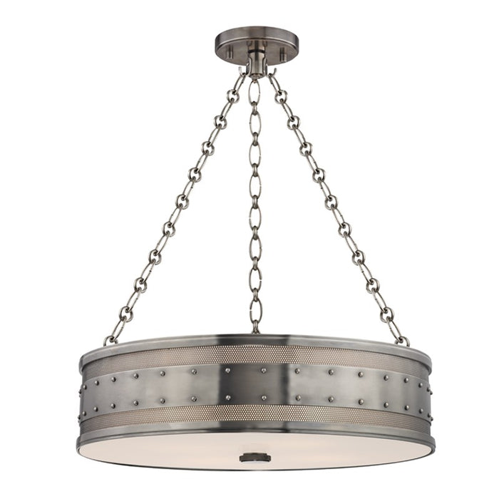 Hudson Valley 2222-HN Four Light Chandelier, Historic Nickel