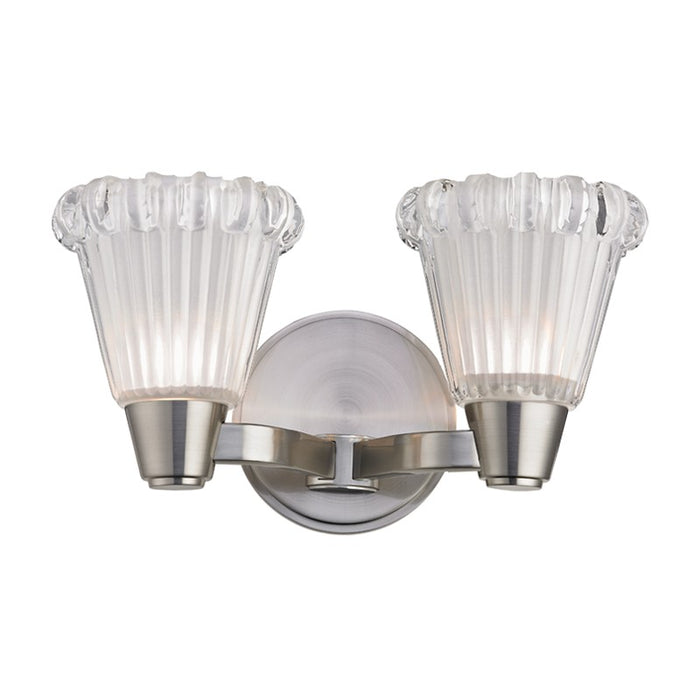 Hudson Valley 3442-SN Two Light Bath Bracket, Satin Nickel