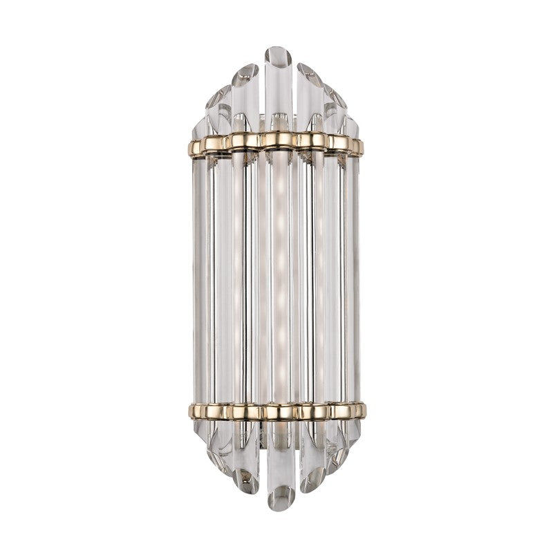 Hudson Valley 408-AGB LED Bath Bracket, Aged Brass