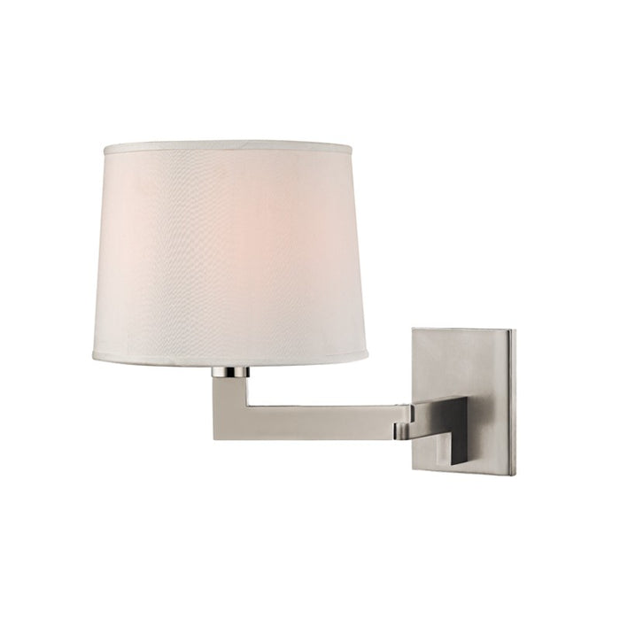 Hudson Valley 5941-PN One Light Wall Sconce, Polished Nickel