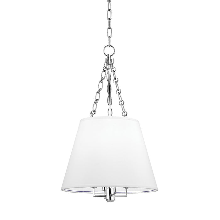 Hudson Valley 6415-PN Four Light Pendant, Polished Nickel