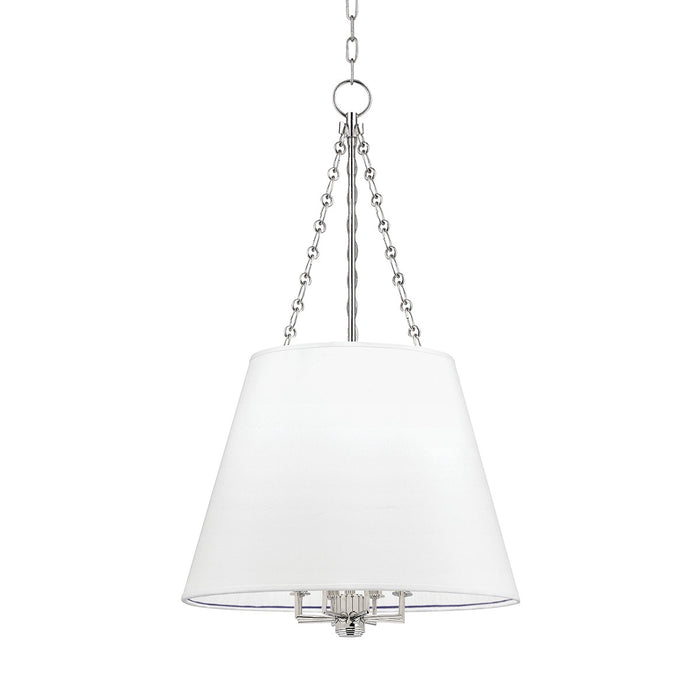 Hudson Valley 6422-PN Eight Light Pendant, Polished Nickel