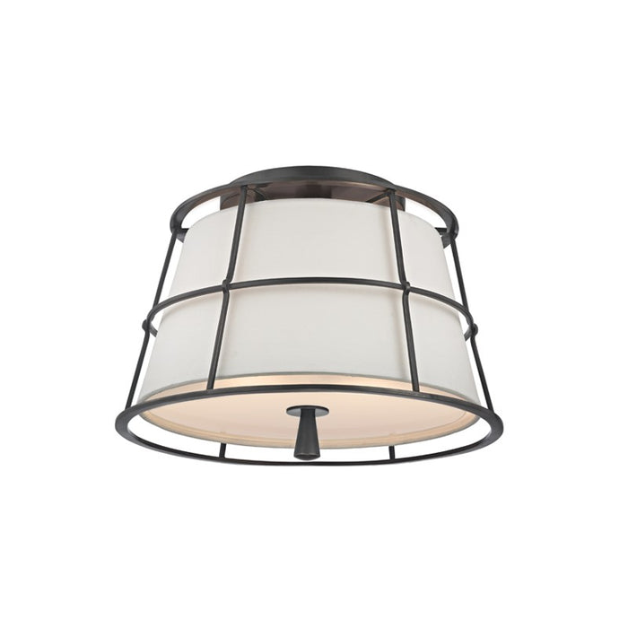 Hudson Valley 9814-OB Two Light Semi Flush Mount, Old Bronze