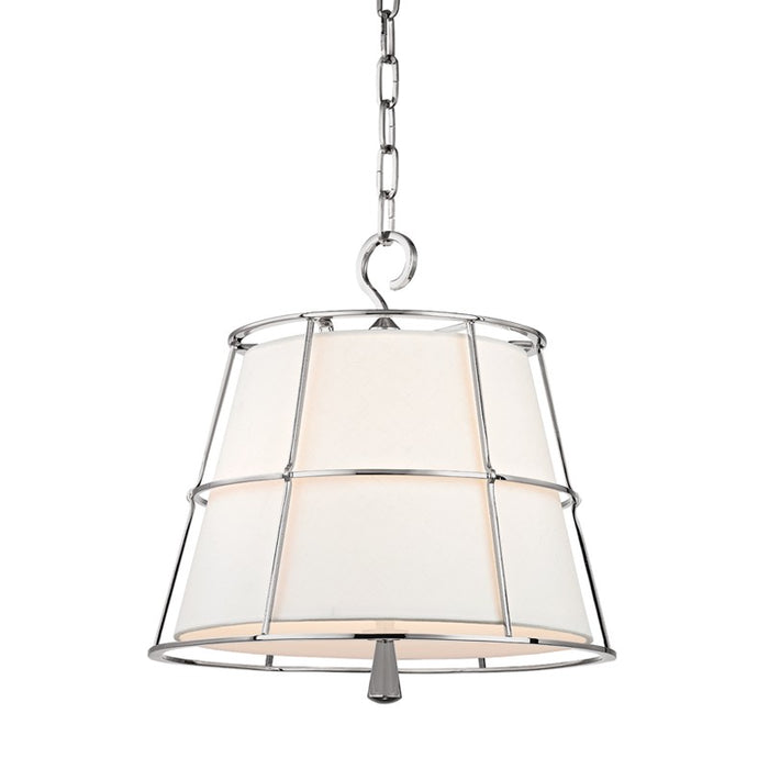 Hudson Valley 9816-PN Two Light Pendant, Polished Nickel