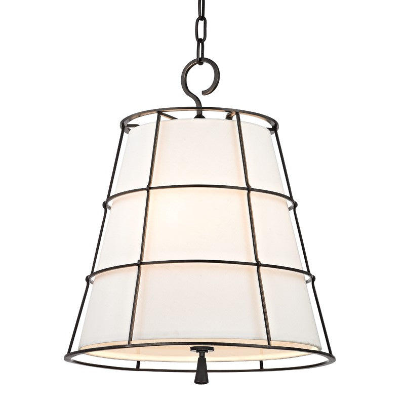 Hudson Valley 9818-OB Three Light Pendant, Old Bronze