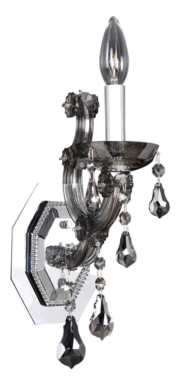 Allegri 023420-010-FR006 One Light Wall Bracket, Chrome