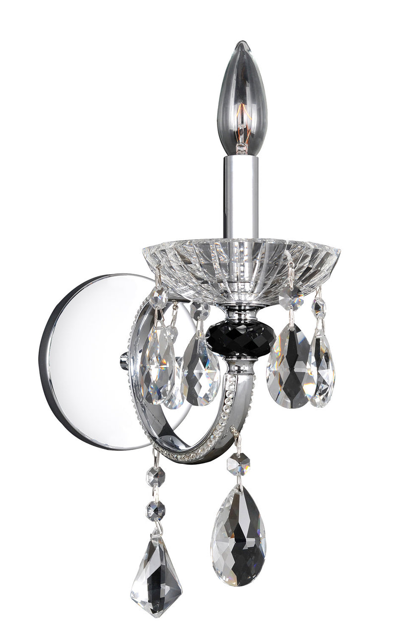 Allegri 024220-010-FR001 One Light Wall Bracket, Chrome