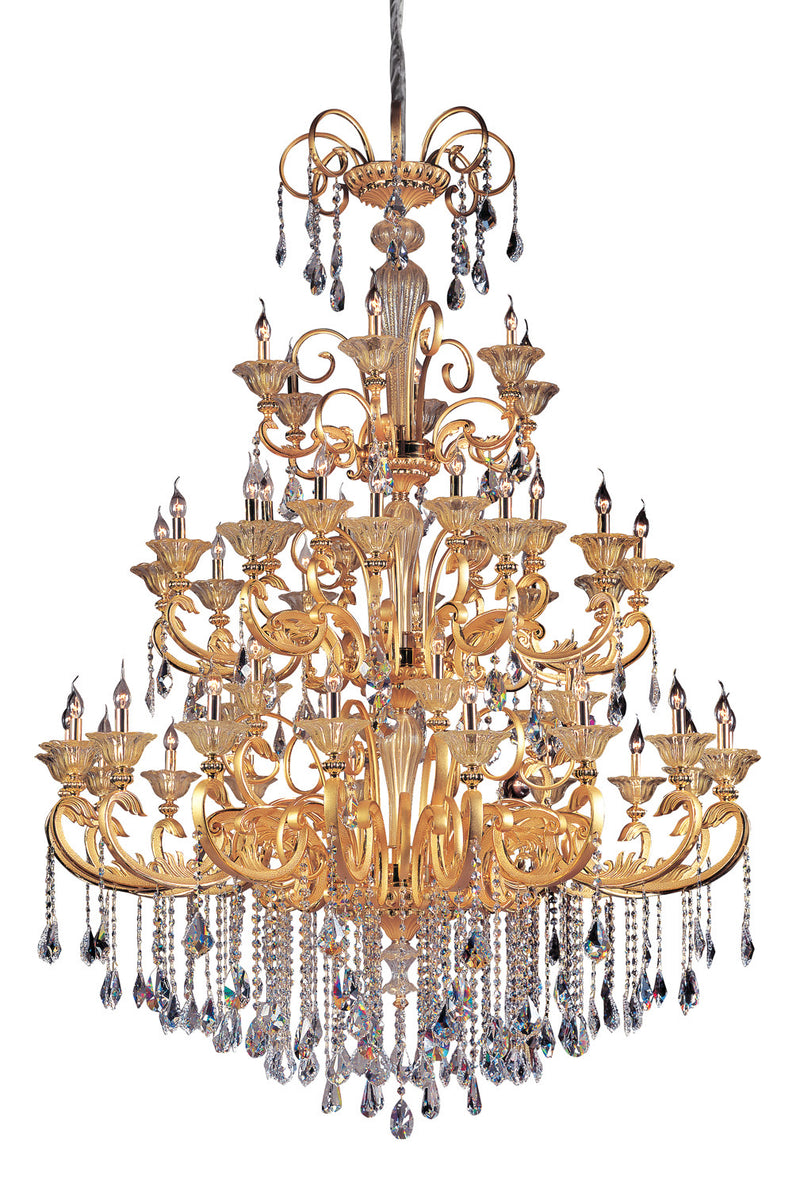 Allegri 10456-016-FR001 48 Light Chandelier, Gold