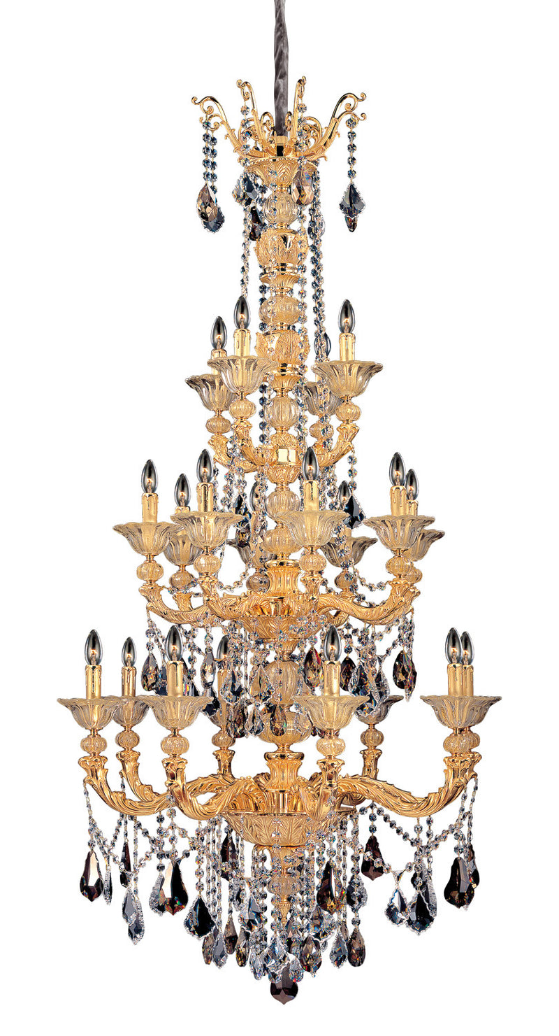 Allegri 11096-016-FR000 20 Light Chandelier, Two Tone Gold - 24K