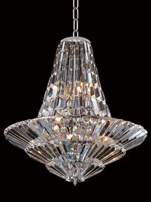 Allegri 11424-010-FR001 18 Light Chandelier, Chrome