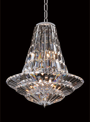 Allegri 11425-010-FR001 12 Light Chandelier, Polished Chrome