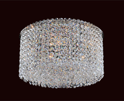 Allegri 11664-010-FR001 Five Light Flush Mount, Chrome