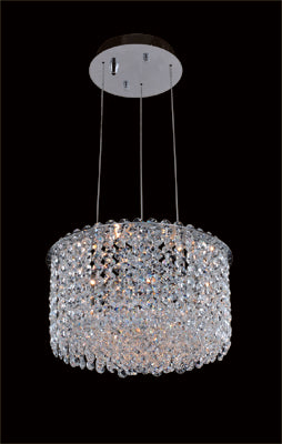 Allegri 11667-010-FR001 Two Light Pendant, Chrome