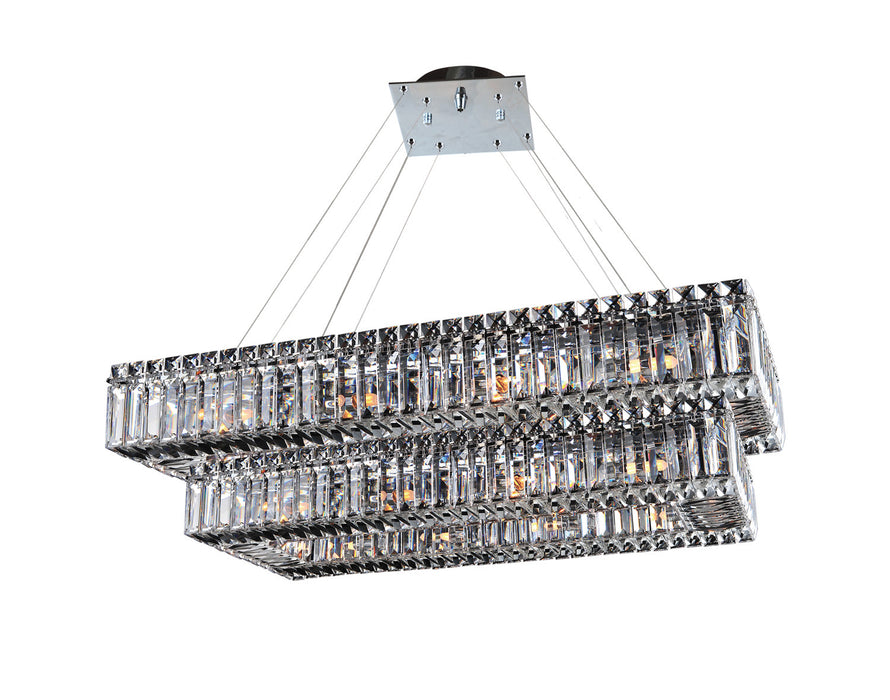 Allegri 11778-010-FR001 26 Light Pendant, Chrome