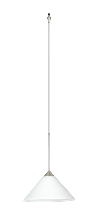 Besa XP-117607-SN Pendant, Satin Nickel