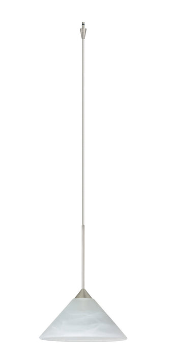 Besa XP-117652-SN Pendant, Satin Nickel